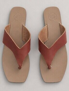ATP Atelier Merine Leather Thong Sandals